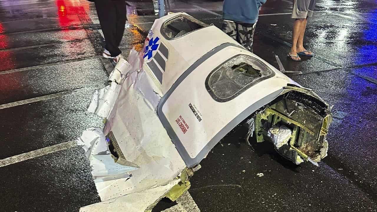 At least six feared dead as US medevac plane crashes