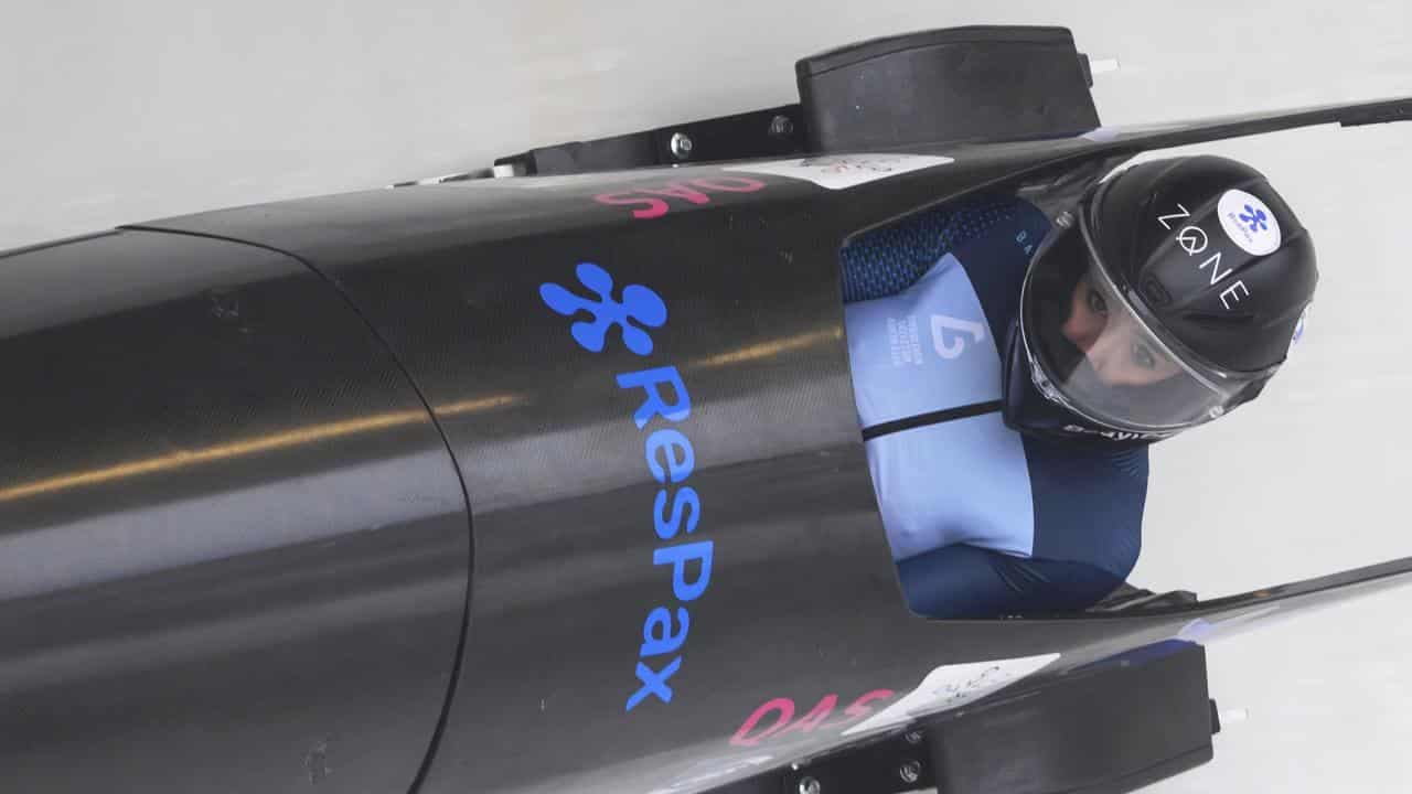 Aussie sledder Walker slides to second World Cup gold