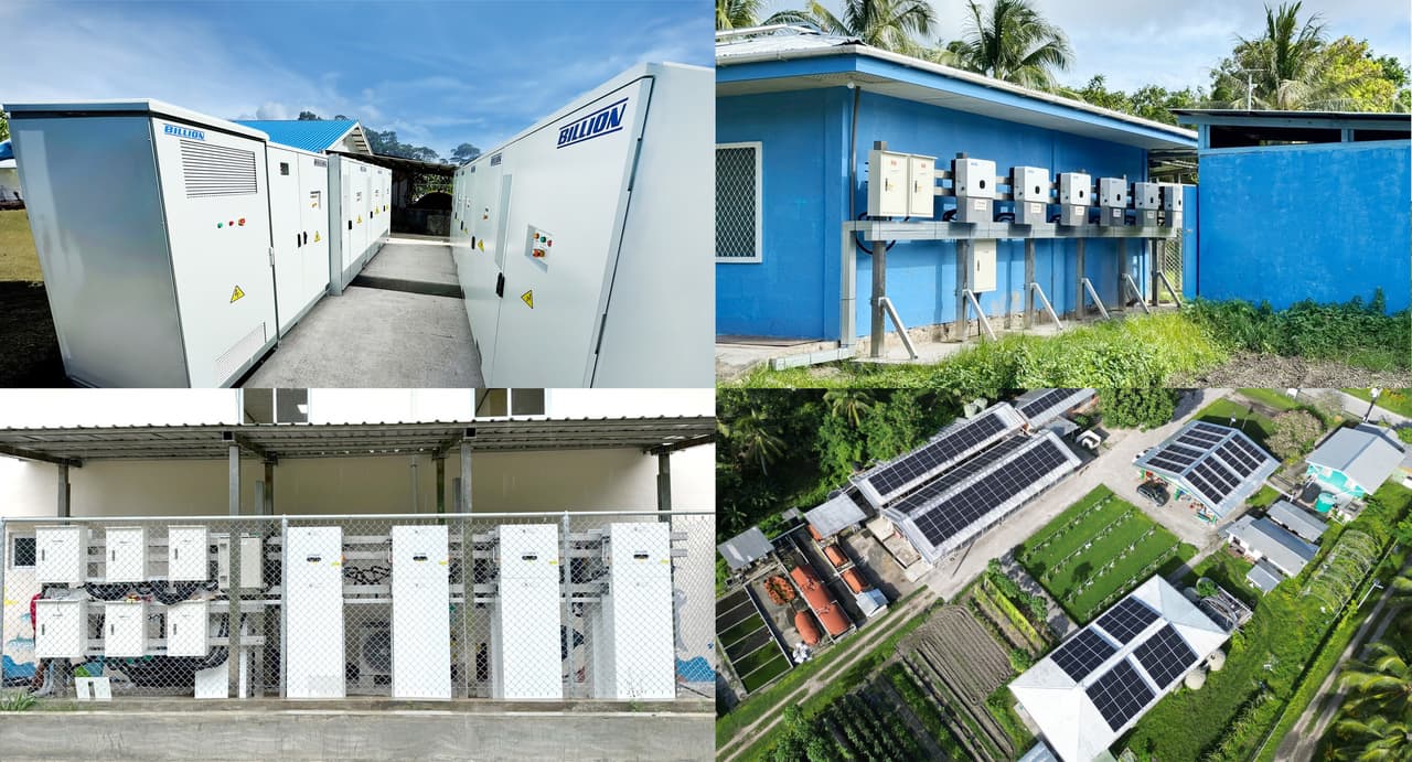 Billion Electric Group Delivers 100% Green Energy to Pacific Islands with Smart Solar-Storage Microgrids