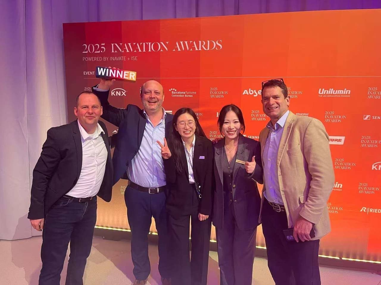 Unilumin Wins Inavation Awards at ISE 2025 | A Testament to Global Leadership