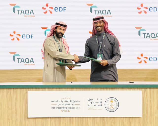 EDF and TAQA Geothermal Sign Landmark MoU to Advance Geothermal Energy in Saudi Arabia