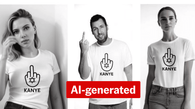 AI deepfake targets Kanye West after Nazi comments, swastika T-shirt