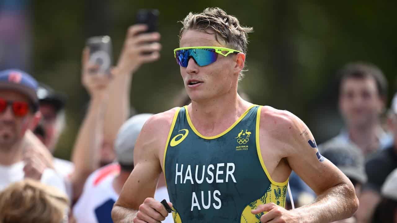 Hauser opens world triathlon series charge with silver