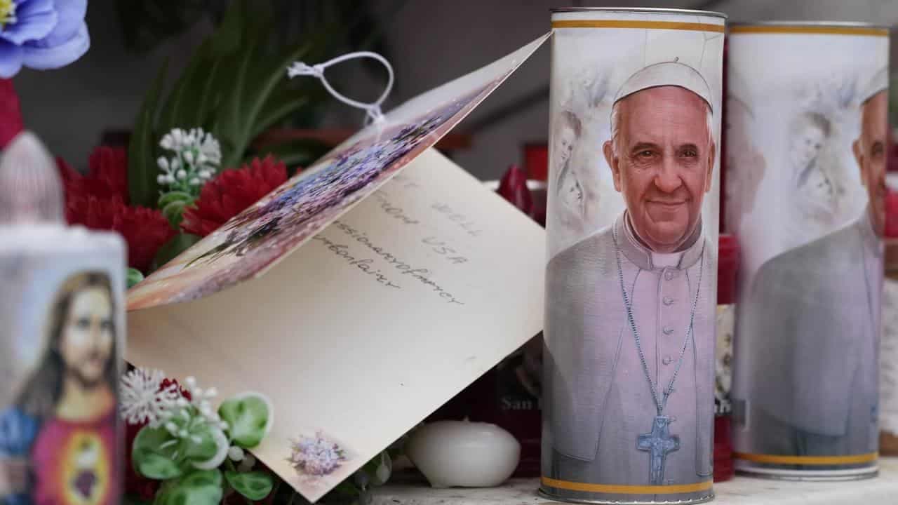 Pope had 'peaceful' night despite pneumonia diagnosis