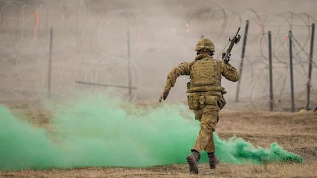 NATO holds combat drills as Trump goes rogue