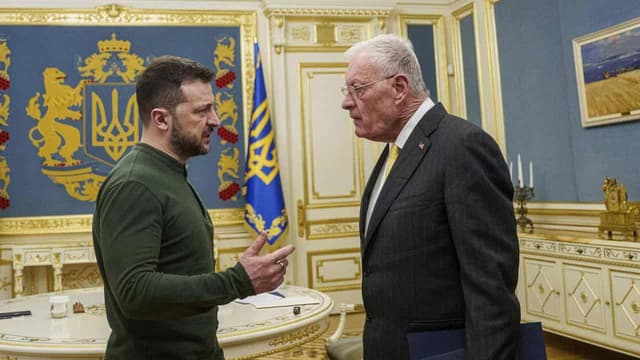 Ukraine talks with US envoy 'restore hope': Zelenskiy