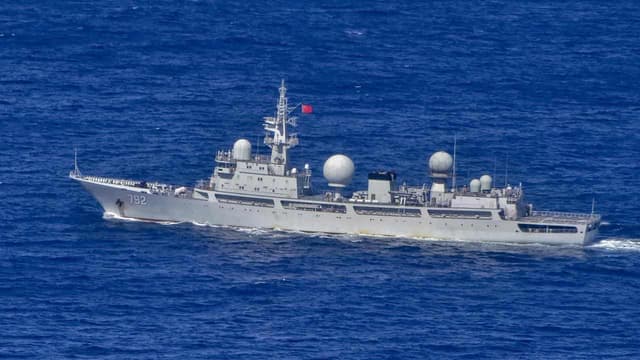Australia accused of 'hyping' Chinese naval drills