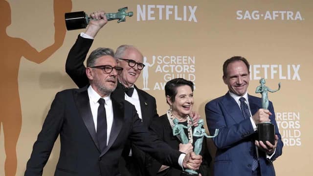 Conclave, Chalamet win at Screen Actors Guild Awards