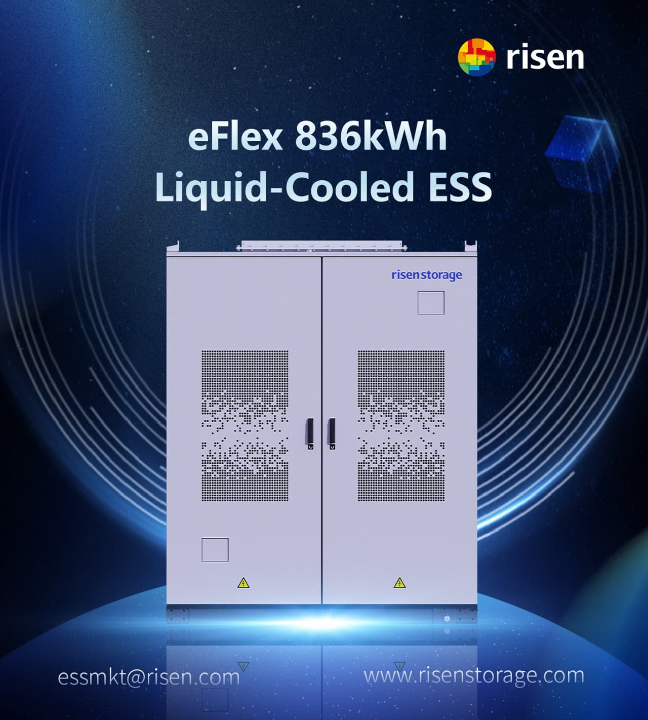 Risen Storage to Showcase New Flexible Energy Storage System "eFlex" at Japan's "World Smart Energy Week 2025"