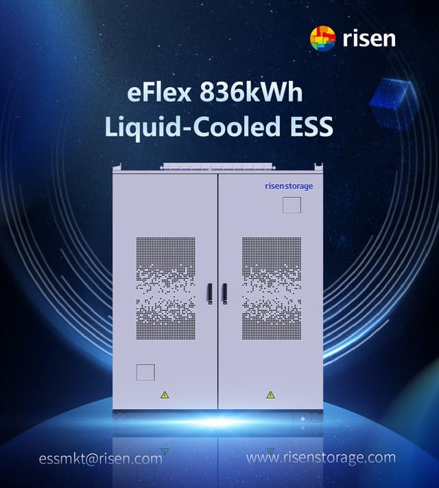 Risen Storage to Showcase New Flexible Energy Storage System "eFlex" at Japan's "World Smart Energy Week 2025"