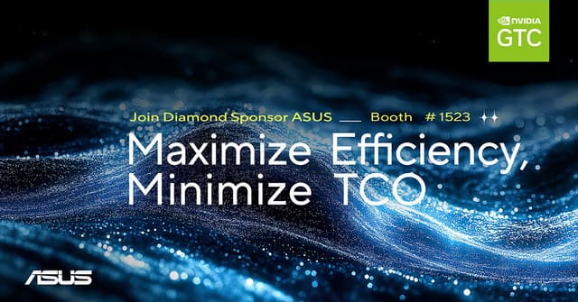 ASUS to Present Transformative AI Infrastructure Solutions at NVIDIA GTC 2025 as Diamond Sponsor