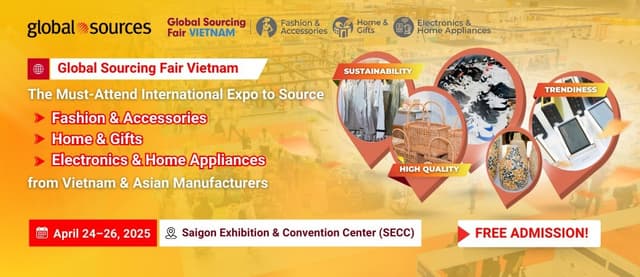 Global Sourcing Fair Vietnam 2025 - More Suppliers, More Opportunities, More Business
