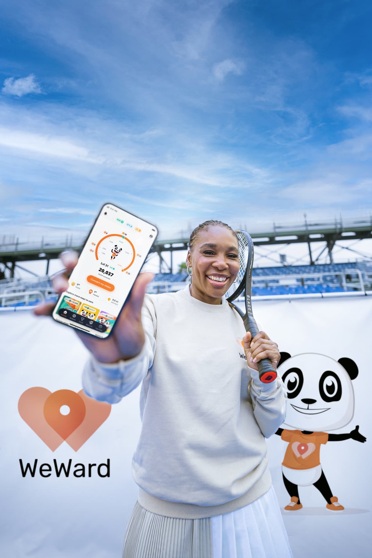 Venus Williams Invests in WeWard App to Promote a Healthier World Through Walking