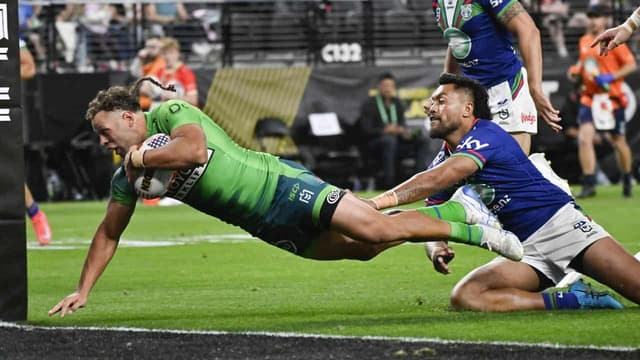 Raiders put on a show in Vegas for NRL's season opener