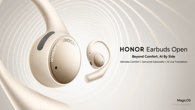HONOR Unveils Groundbreaking AI-Powered Earbuds Open at MWC 2025