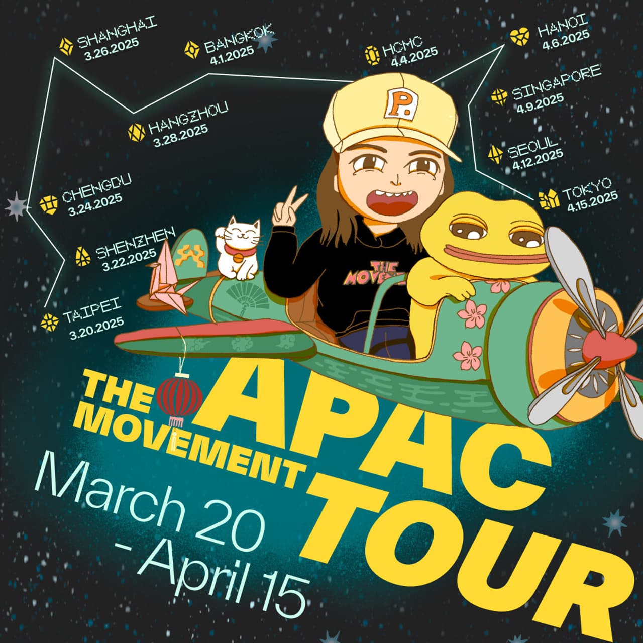 Movement Labs Announces "GMove: Move Asia's Future" APAC Tour Following Mainnet Launch