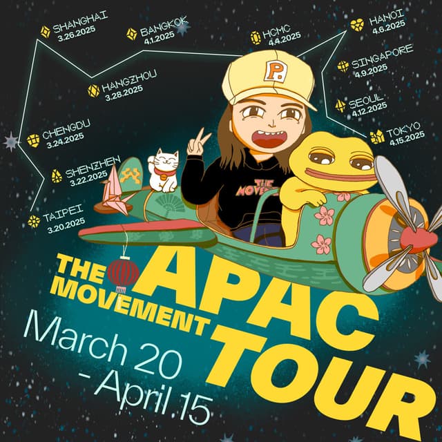 Movement Labs Announces "GMove: Move Asia's Future" APAC Tour Following Mainnet Launch