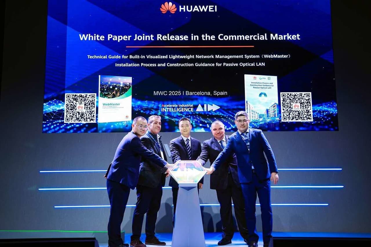 Huawei Released the Installation Process and Construction Guidance for Passive Optical LAN White Paper