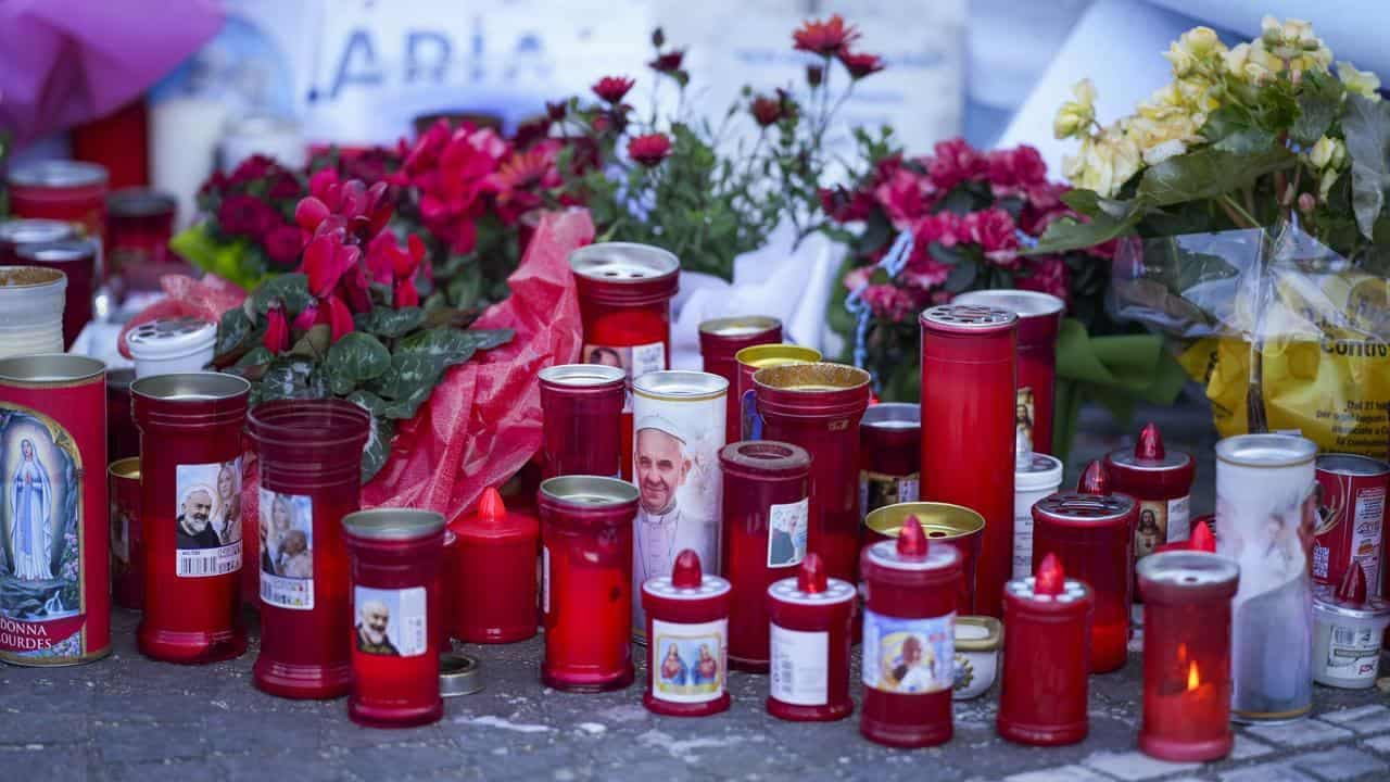 Pope Francis sends first audio message from hospital