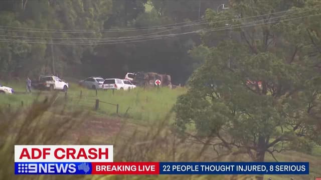 Dozens injured after army trucks crash in flood zone