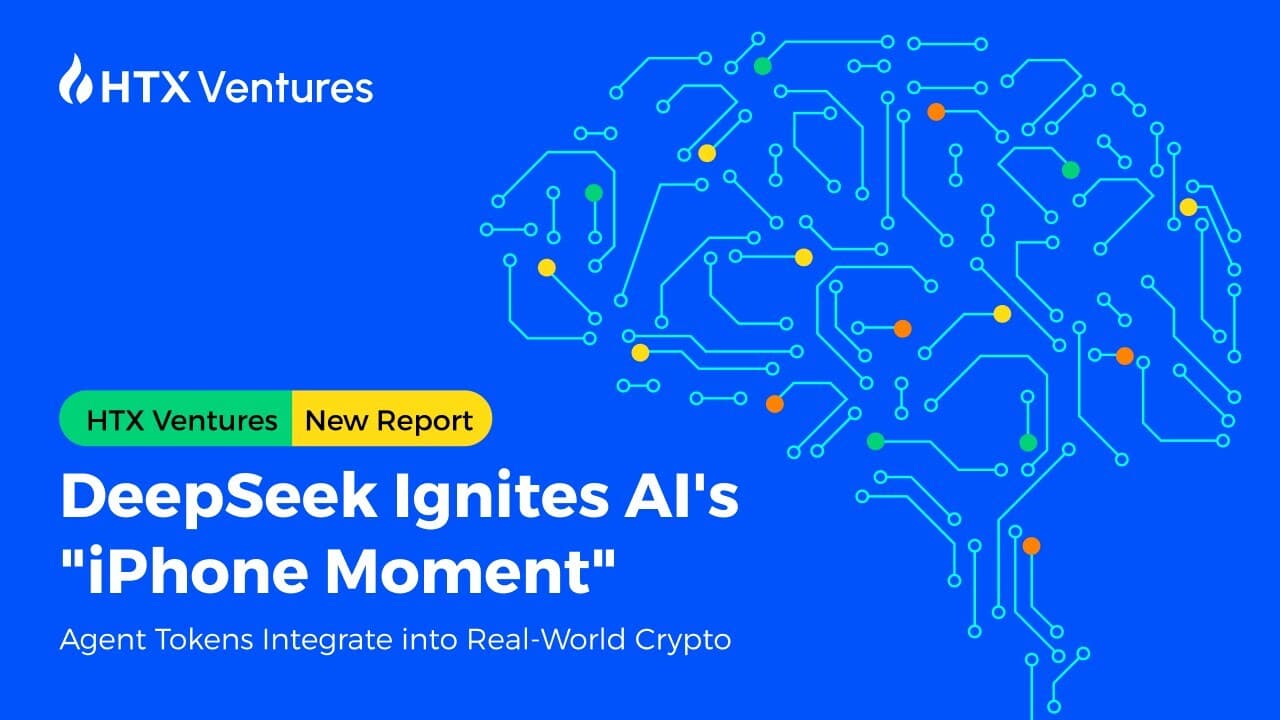 HTX Ventures: DeepSeek Triggers AI's "iPhone Moment", Accelerating AI Agents into Real Crypto Use