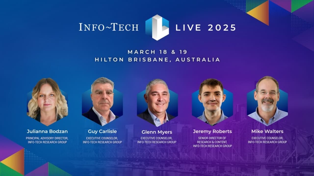 Leading Experts in AI, IT Strategy, and Digital Transformation Join Info-Tech LIVE 2025 in Brisbane
