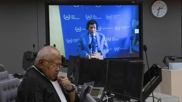 Philippine ex-President Duterte appears at ICC by video