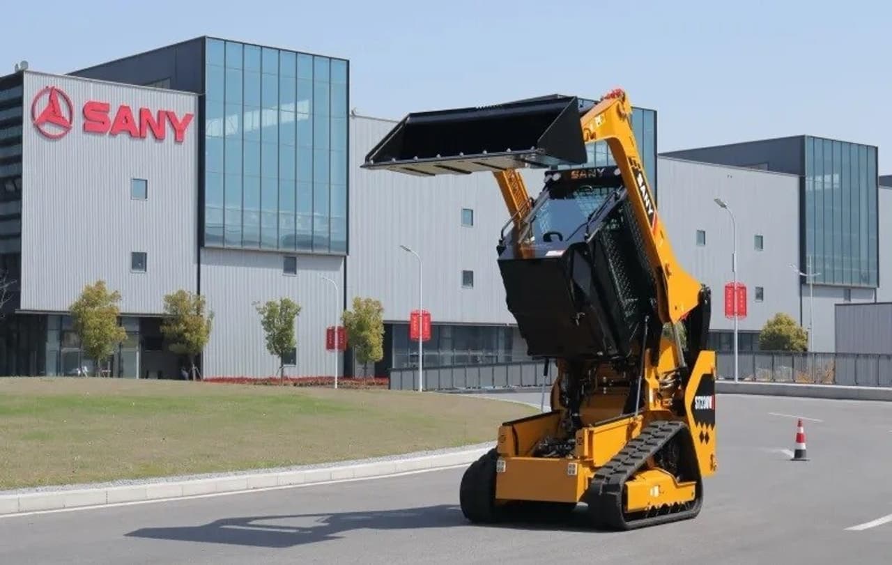 SANY Makes World Debut of ST230V Skid Steer Loader: Redefining Engineering Efficiency Standards in Europe and North America with "Compact Power"