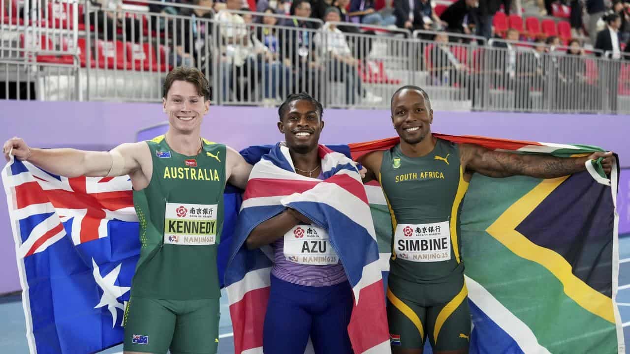 Kennedy pipped for historic 60m gold at world indoors