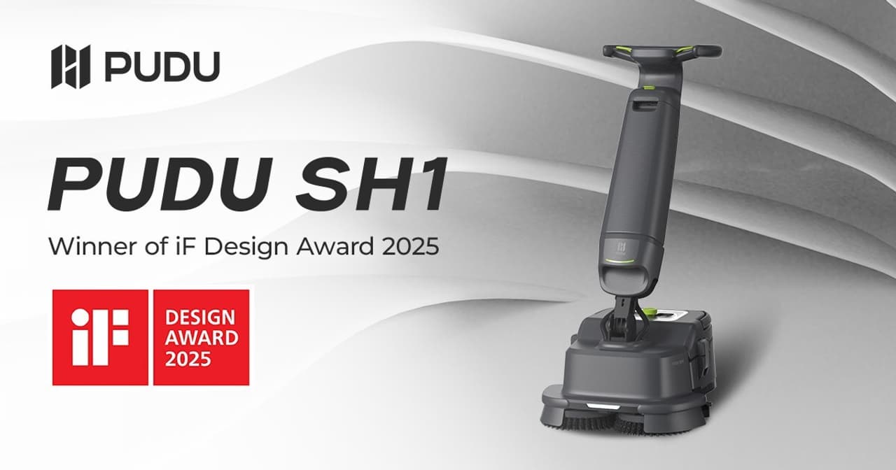 Pudu Robotics' PUDU SH1 Wins Prestigious iF Design Award 2025