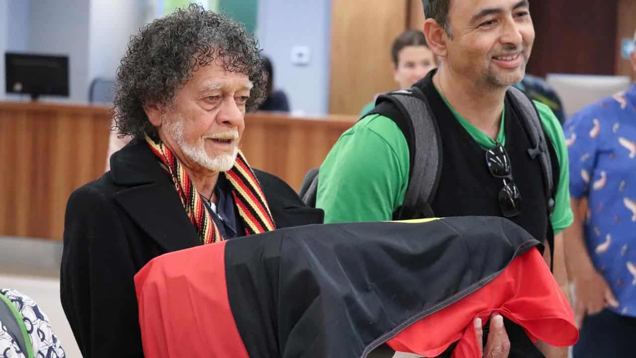 Homecoming for Indigenous remains and shell necklace