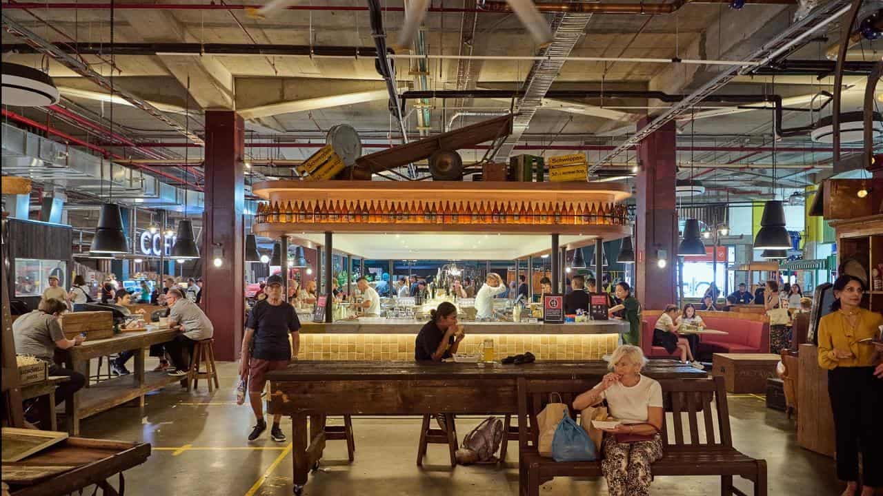Food hall revival for inner city market of the ages