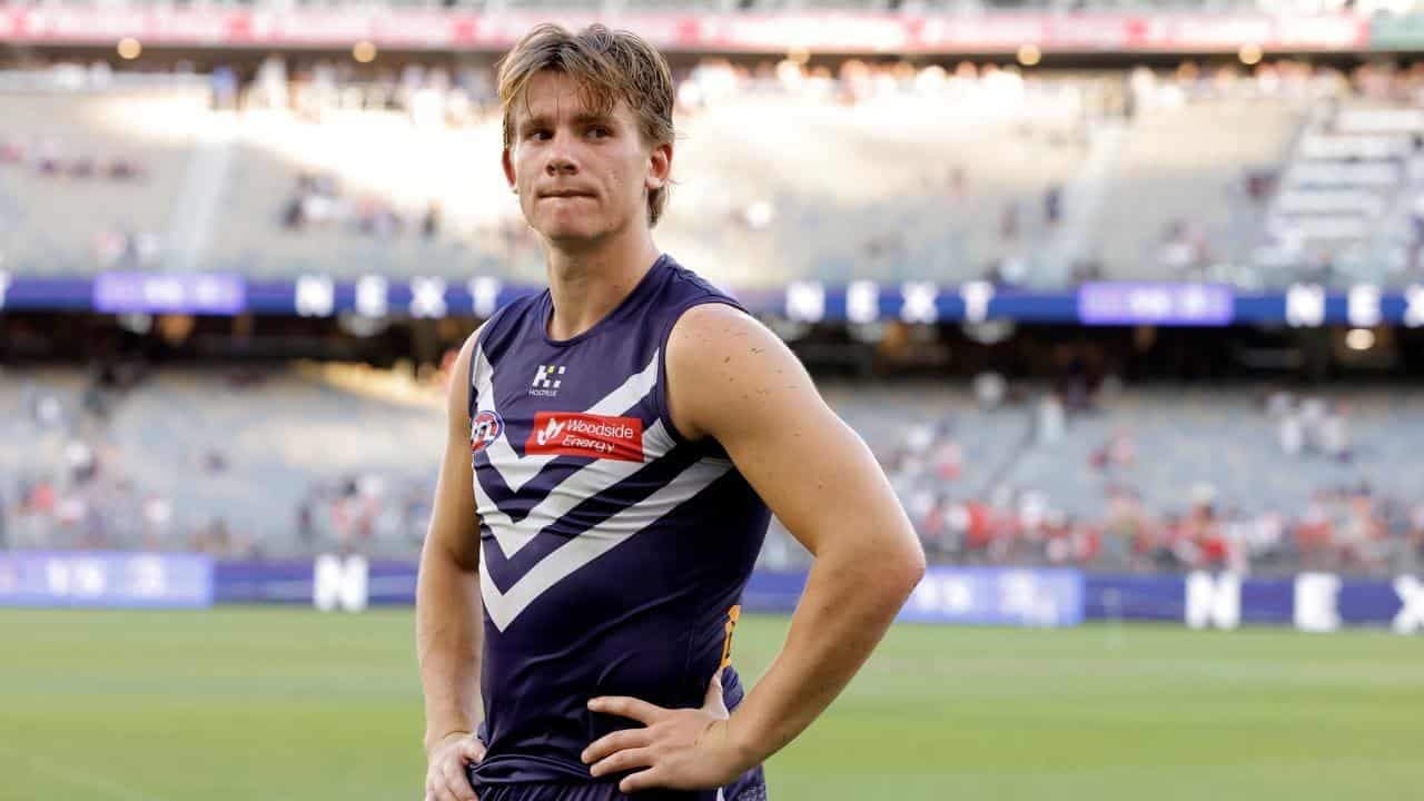 Eagles on red alert for western derby star Caleb Serong