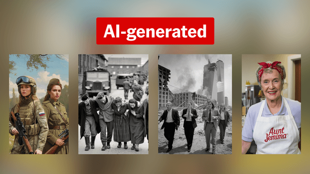 Fears history is being rewritten with AI technology