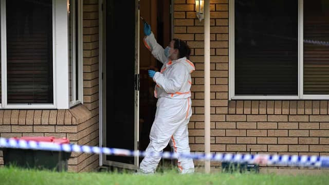 Mum charged after children stabbed in home