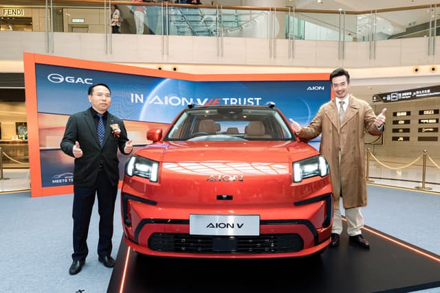 "TVB Best Actor" Moses Chan gave a thumbs-up live! AION V officially launched in Hong Kong