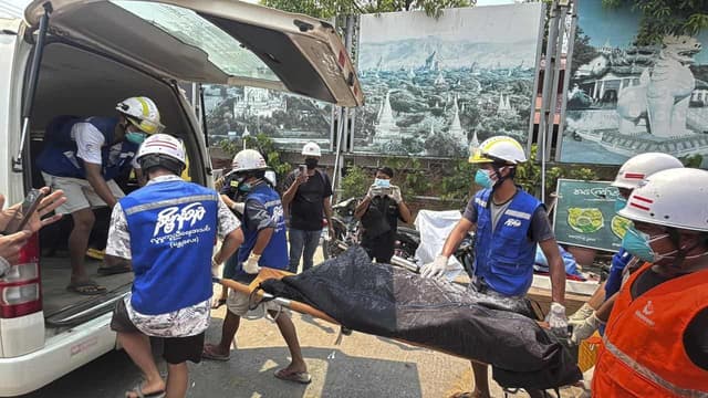 Myanmar quake toll passes 3000 as disease risk rises