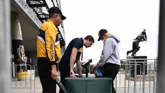 Stadium security rethink as guns allegedly smuggled in