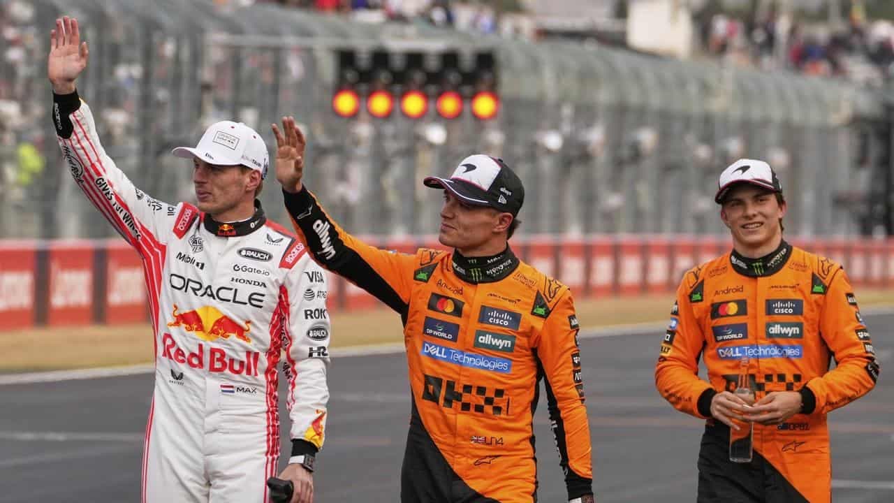 'Still in the fight': Piastri to stalk win from third