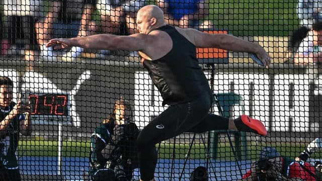 Discus king Matt Denny smashes through 70-metre barrier