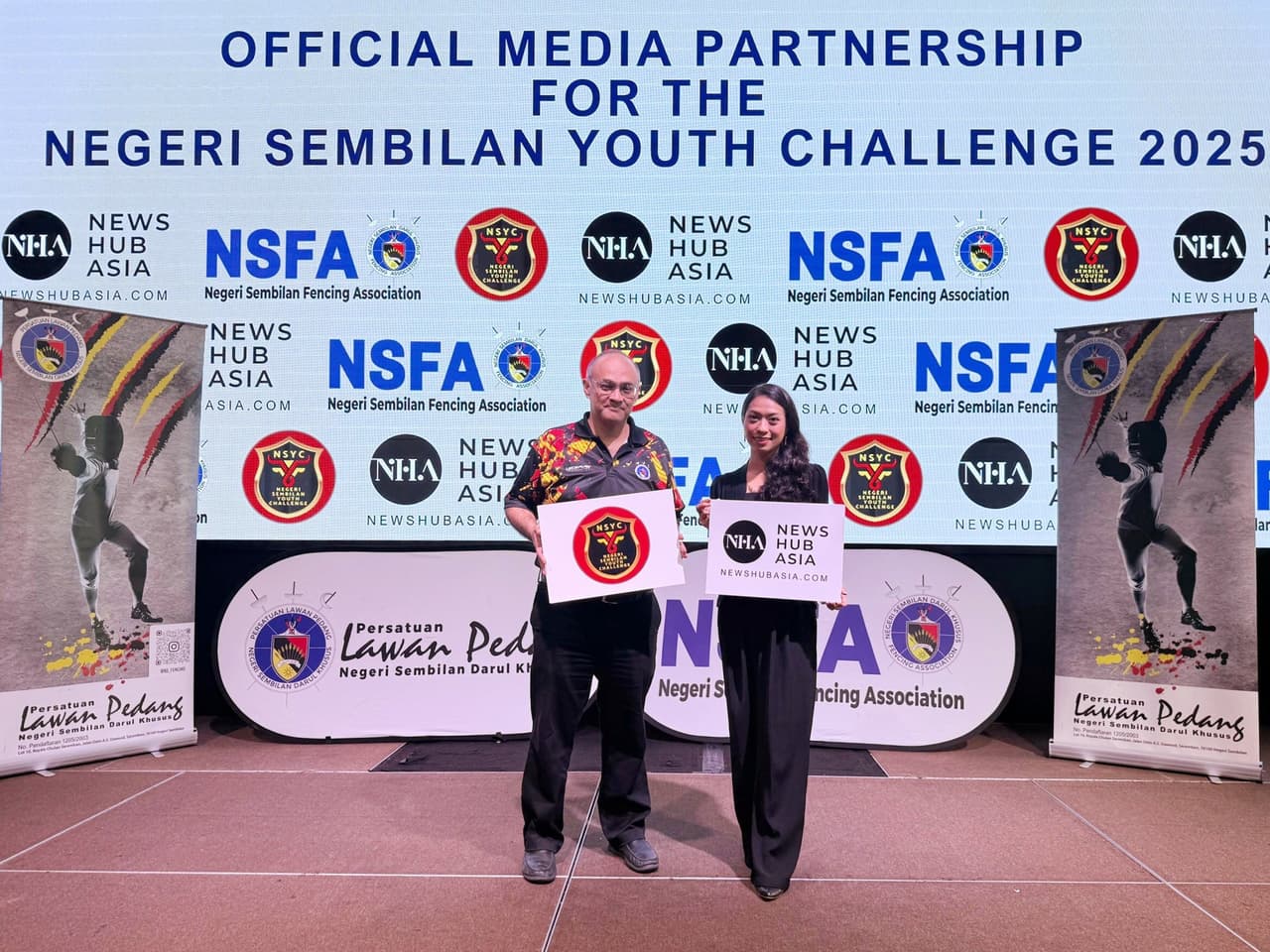 News Hub Asia partners with Negeri Sembilan Fencing Association to champion youth in sports