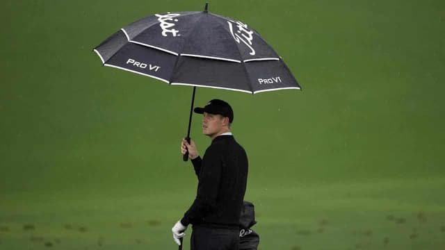 Rain hits Augusta, but Aussie Davis is ready to shine