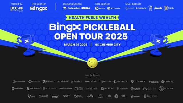 BingX Blends Web3 with Sports at the 2025 Pickleball Open in Vietnam