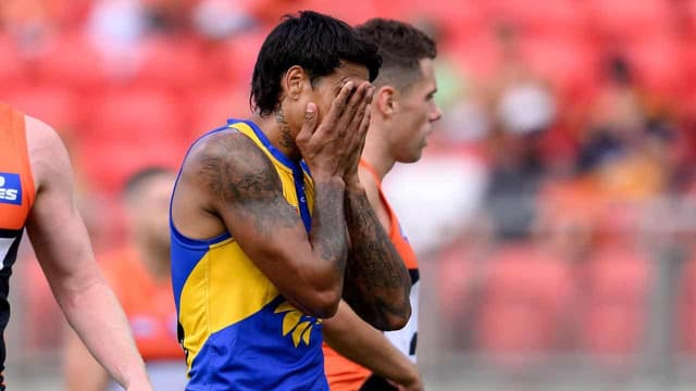 Eagles drop 'disappointed' Kelly for Blues AFL clash