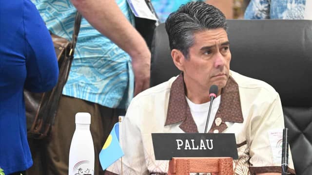 Palau's president backs COP31, wants coal phase out