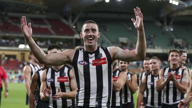 Hot Pies storm Adelaide for big AFL win over Swans