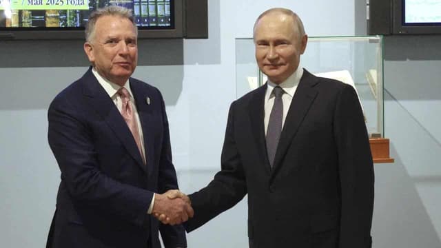 US envoy and Putin hold four hour meeting on Ukraine