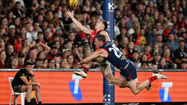 Essendon salute as winless Melbourne sink into the mire