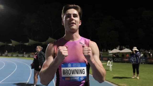 Browning keen to show young pups who's the sprint boss