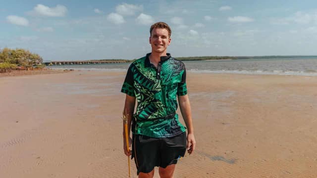 Backyard orchard bearing fruit for remote residents